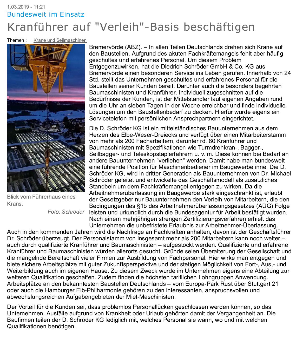 Artikel Allgemeine Bauzeitung 080319